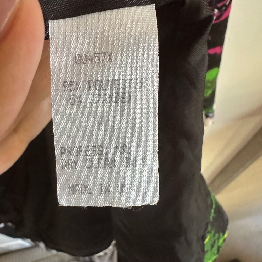 Alberto Makali Abstract Printed Open Front Blazer - image 6